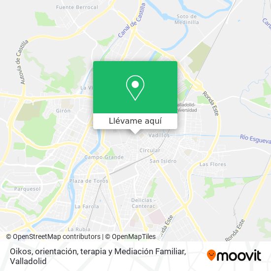 Mapa Oikos, orientación, terapia y Mediación Familiar