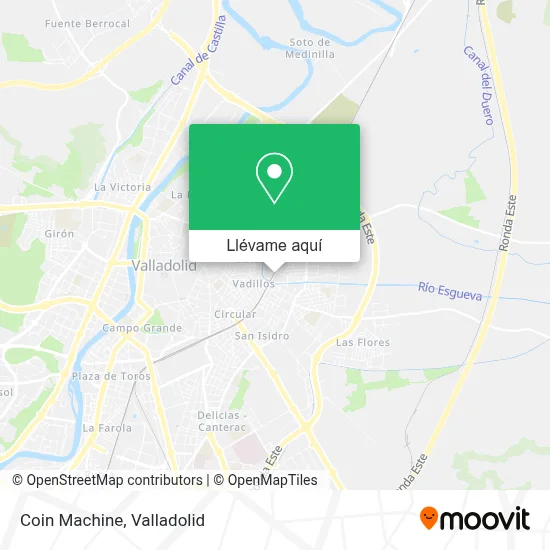 Mapa Coin Machine