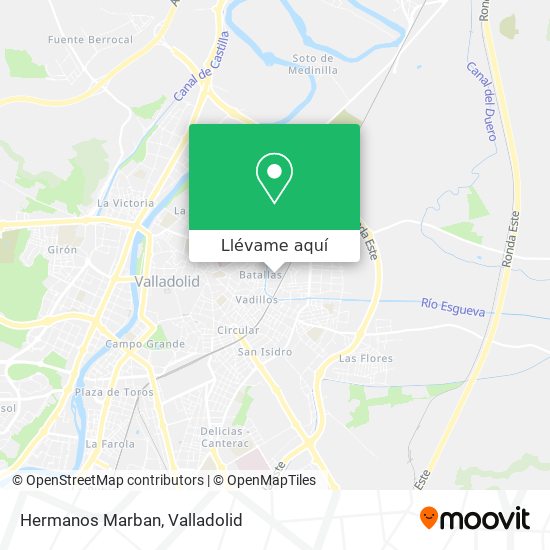 Mapa Hermanos Marban