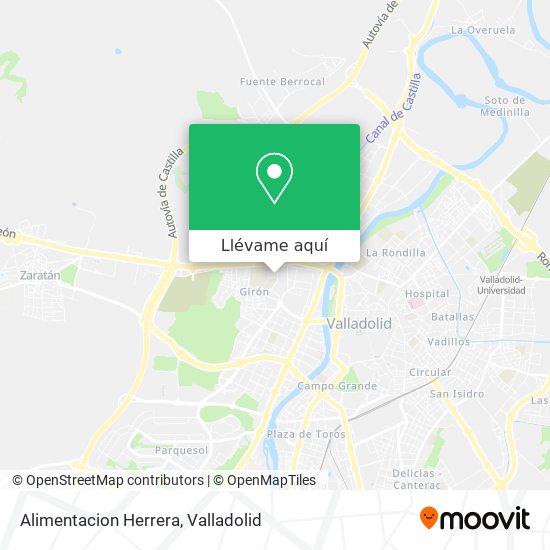 Mapa Alimentacion Herrera