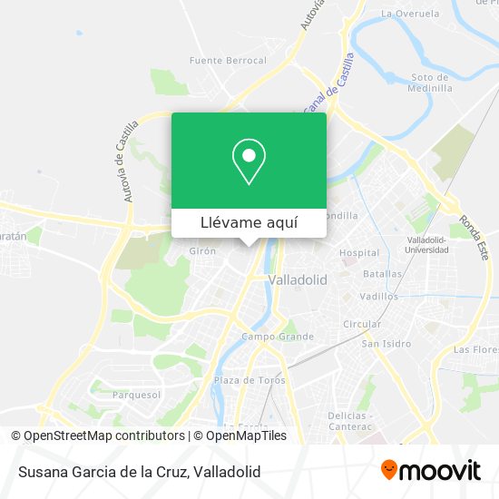 Mapa Susana Garcia de la Cruz