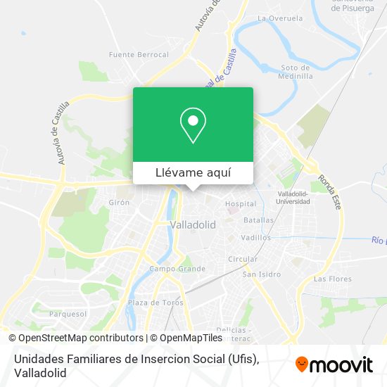 Mapa Unidades Familiares de Insercion Social (Ufis)