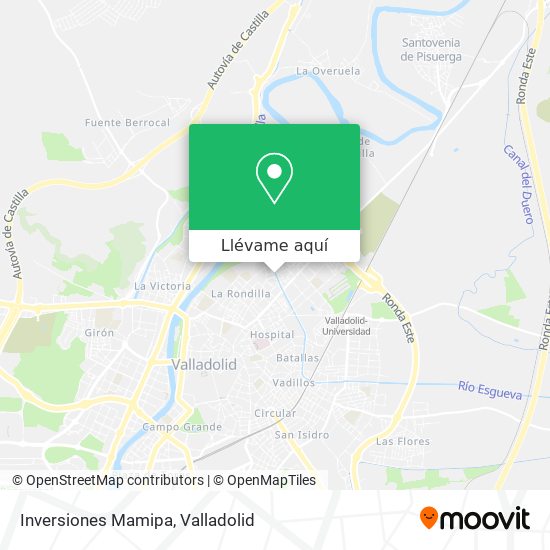 Mapa Inversiones Mamipa
