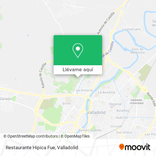 Mapa Restaurante Hipica Fue
