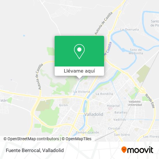 Mapa Fuente Berrocal