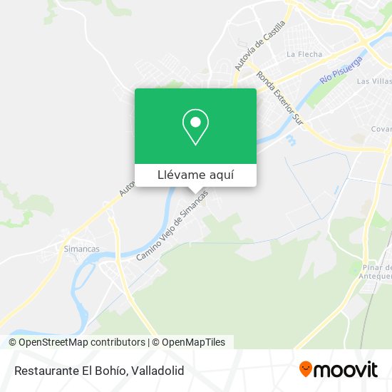 Mapa Restaurante El Bohío