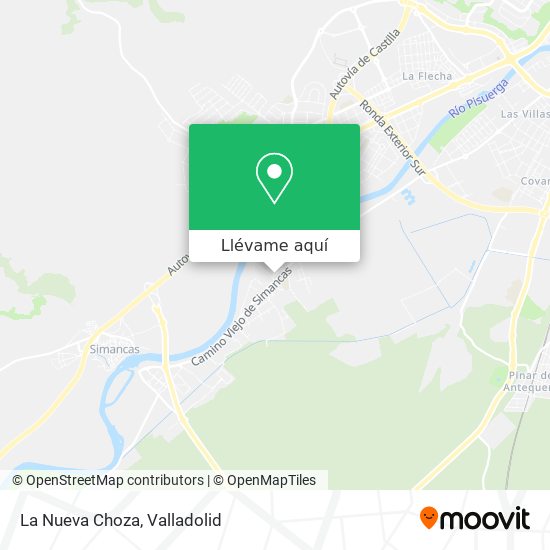 Mapa La Nueva Choza