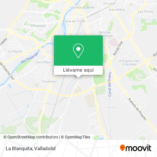 Mapa La Blanquita