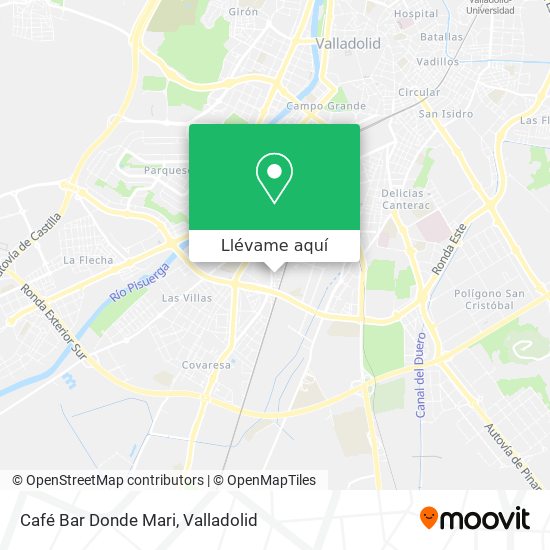 Mapa Café Bar Donde Mari