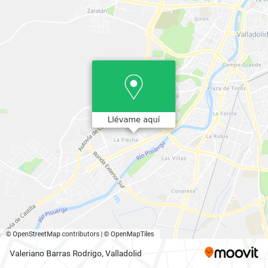 Mapa Valeriano Barras Rodrigo