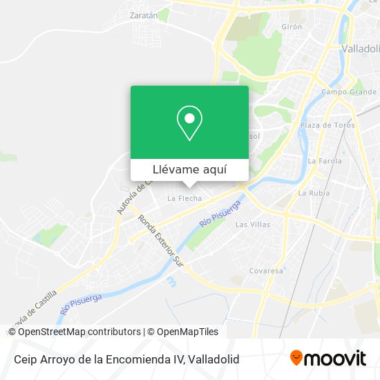 Mapa Ceip Arroyo de la Encomienda IV