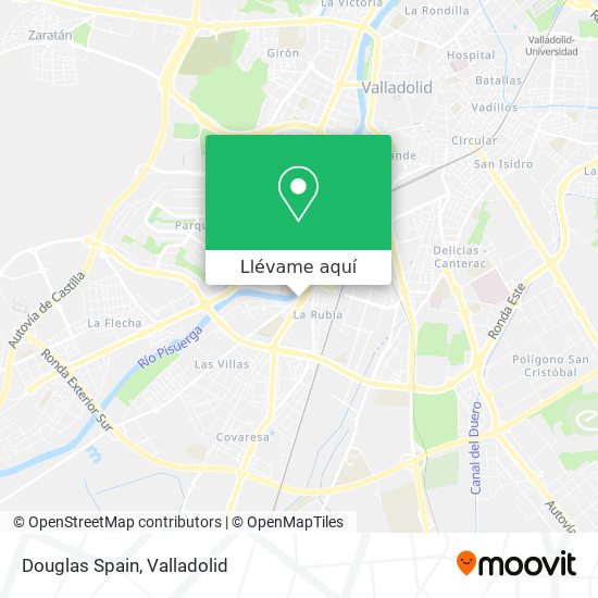 Mapa Douglas Spain