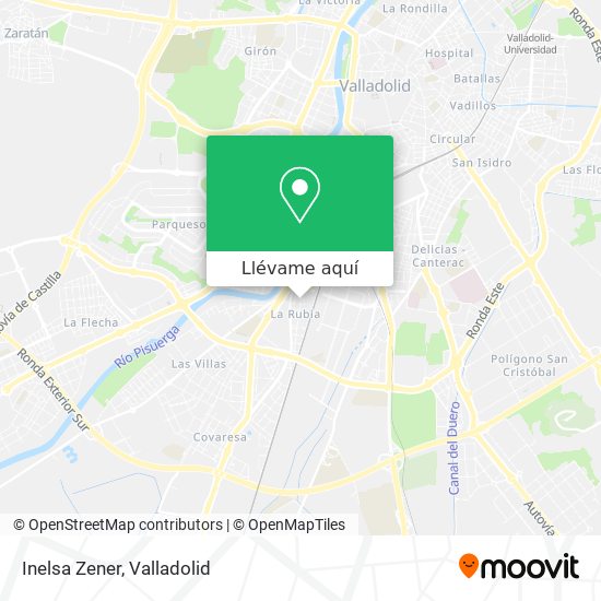 Mapa Inelsa Zener