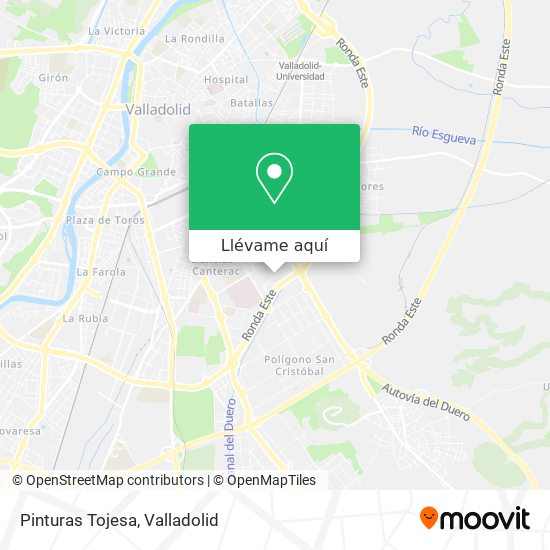 Mapa Pinturas Tojesa