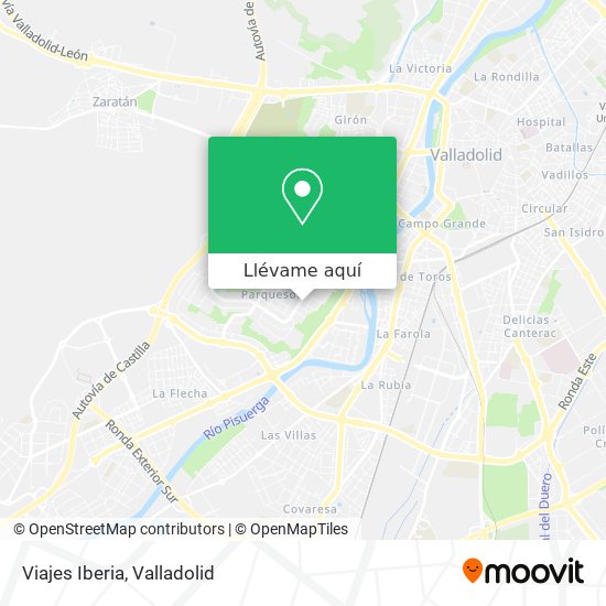 Mapa Viajes Iberia