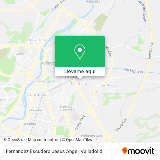 Mapa Fernandez Escudero Jesus Angel