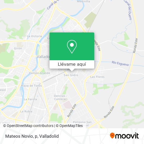 Mapa Mateos Novio, p