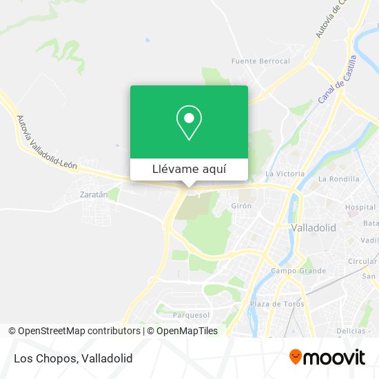 Mapa Los Chopos