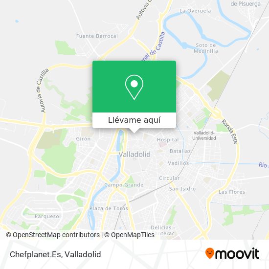 Mapa Chefplanet.Es