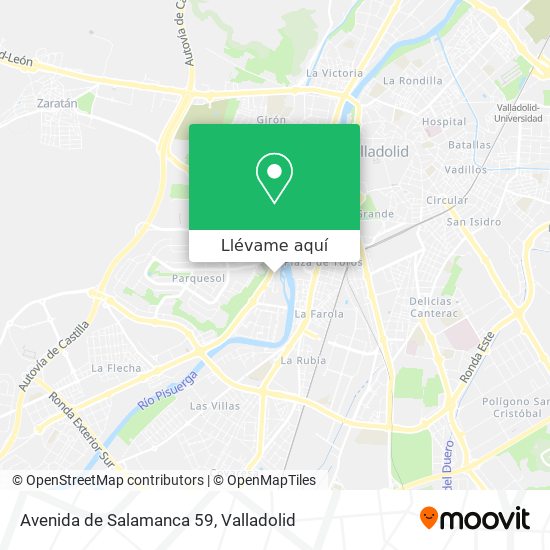 Mapa Avenida de Salamanca 59
