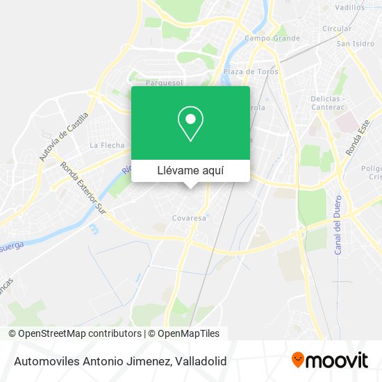 Mapa Automoviles Antonio Jimenez
