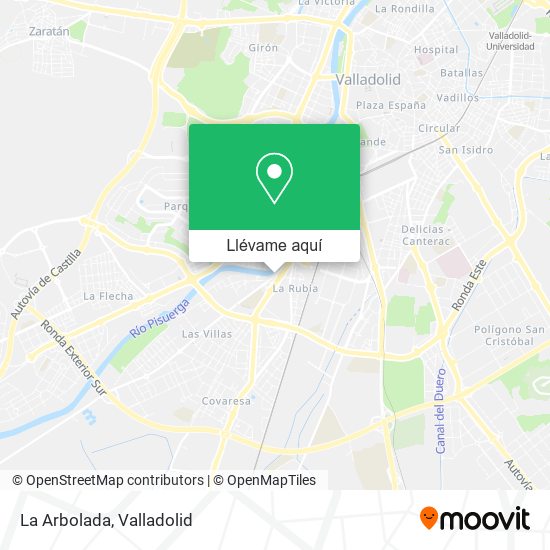 Mapa La Arbolada