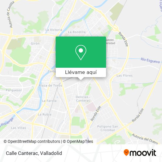 Mapa Calle Canterac