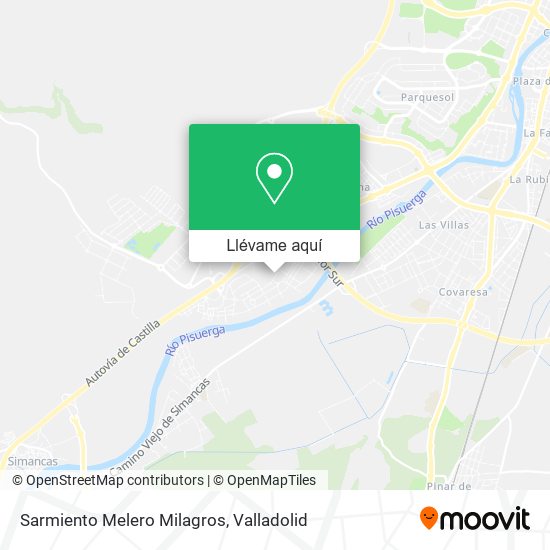 Mapa Sarmiento Melero Milagros