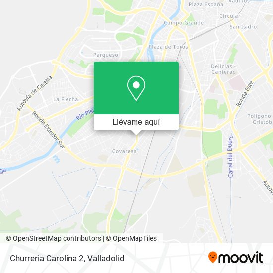 Mapa Churreria Carolina 2