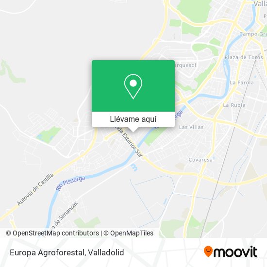 Mapa Europa Agroforestal