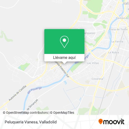 Mapa Peluqueria Vanesa