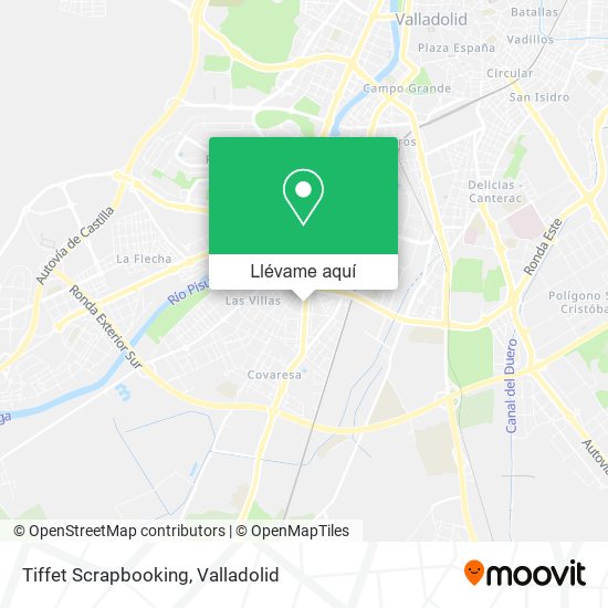 Mapa Tiffet Scrapbooking