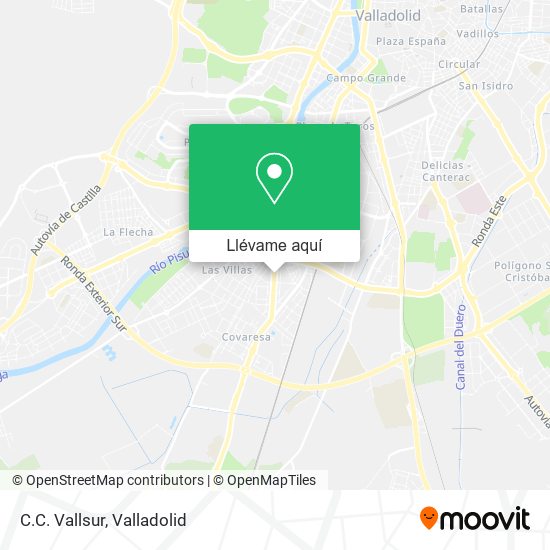 Mapa C.C. Vallsur