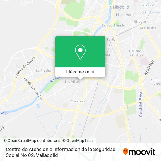 Mapa Centro de Atención e Información de la Seguridad Social No 02