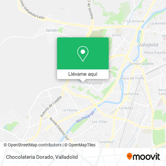 Mapa Chocolateria Dorado