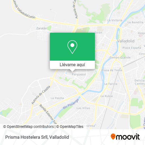 Mapa Prisma Hostelera Srll
