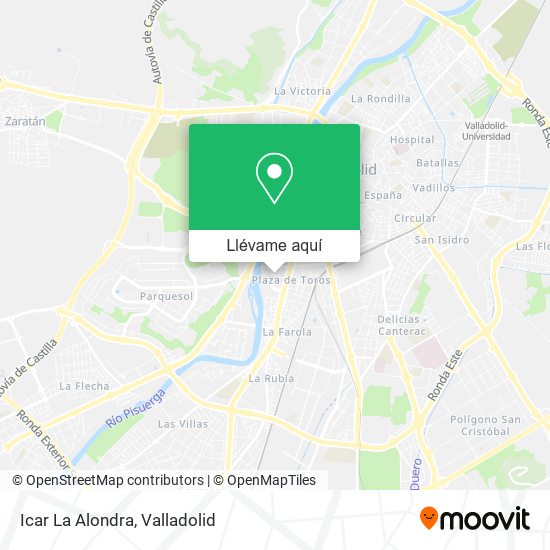 Mapa Icar La Alondra