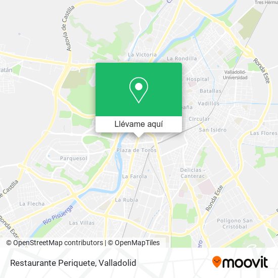 Mapa Restaurante Periquete