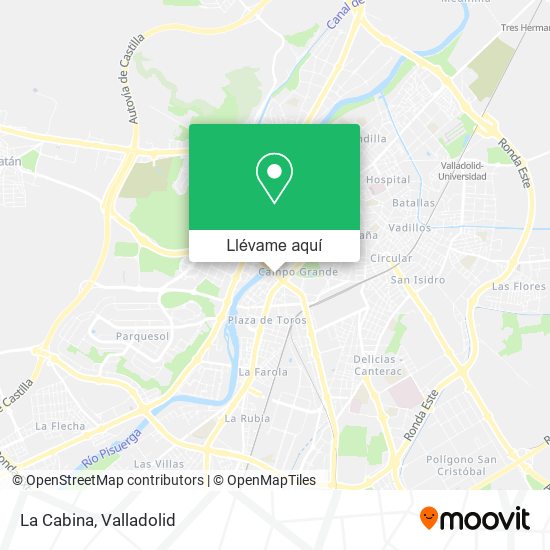 Mapa La Cabina