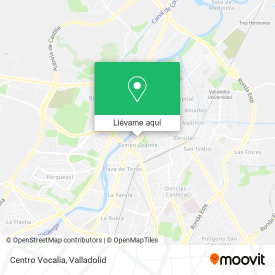 Mapa Centro Vocalia