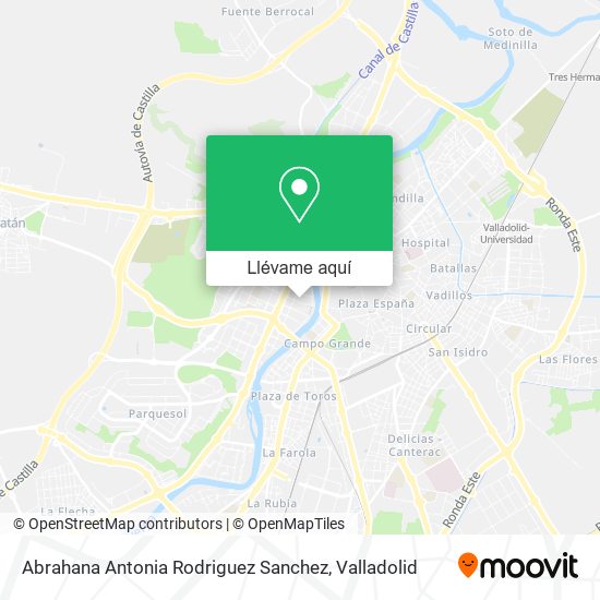 Mapa Abrahana Antonia Rodriguez Sanchez