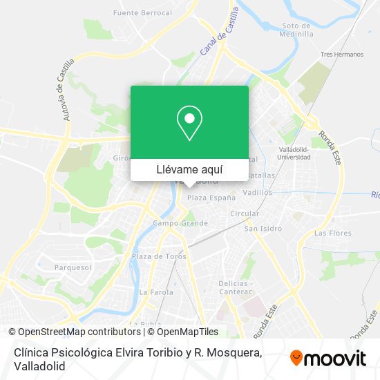 Mapa Clínica Psicológica Elvira Toribio y R. Mosquera