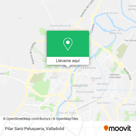 Mapa Pilar Sanz Peluqueria
