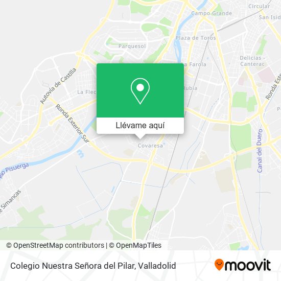 Mapa Colegio Nuestra Señora del Pilar