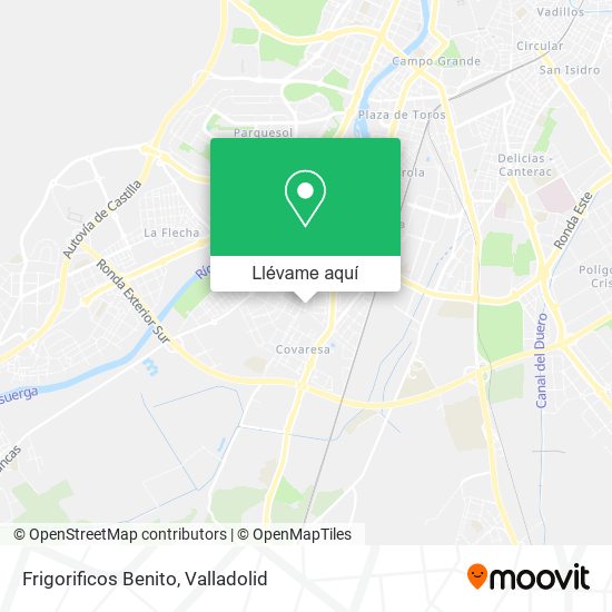 Mapa Frigorificos Benito