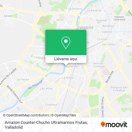 Mapa Amazon Counter-Chucho Ultramarinos Frutas