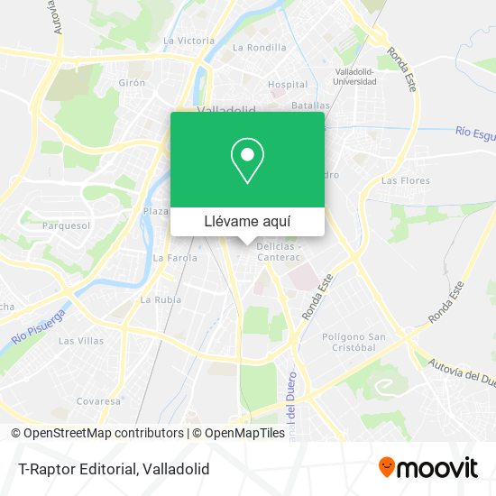 Mapa T-Raptor Editorial