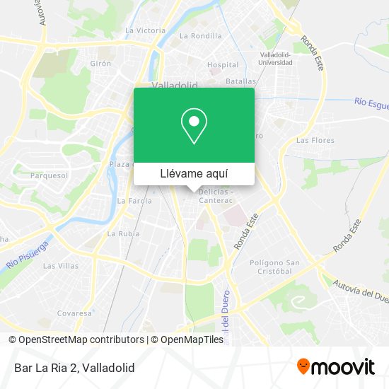 Mapa Bar La Ria 2