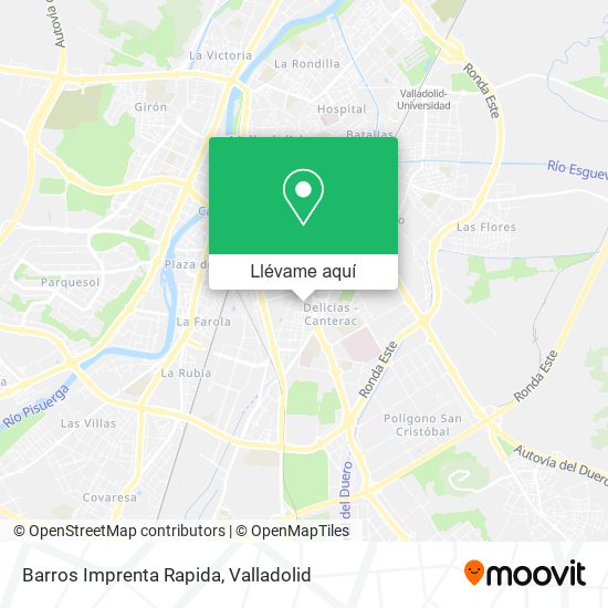 Mapa Barros Imprenta Rapida