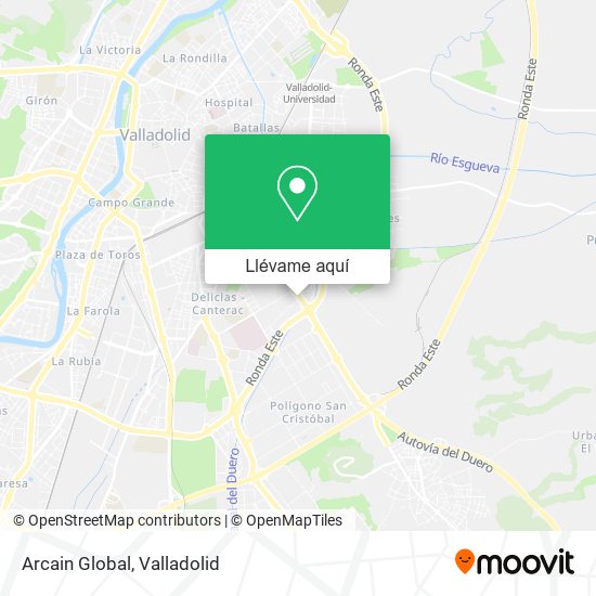 Mapa Arcain Global